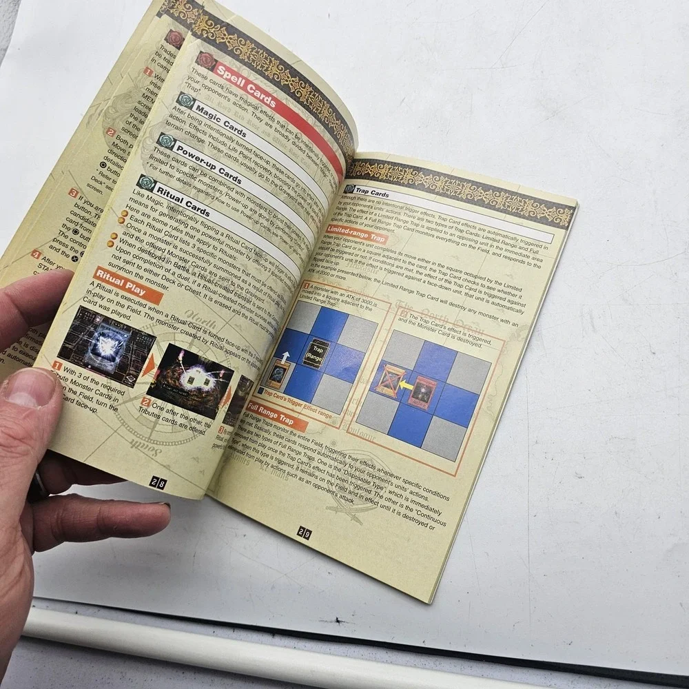 Yu-Gi-Oh! Duelists Of The Roses Sony PlayStation 2 PS2 Konami Manual Only